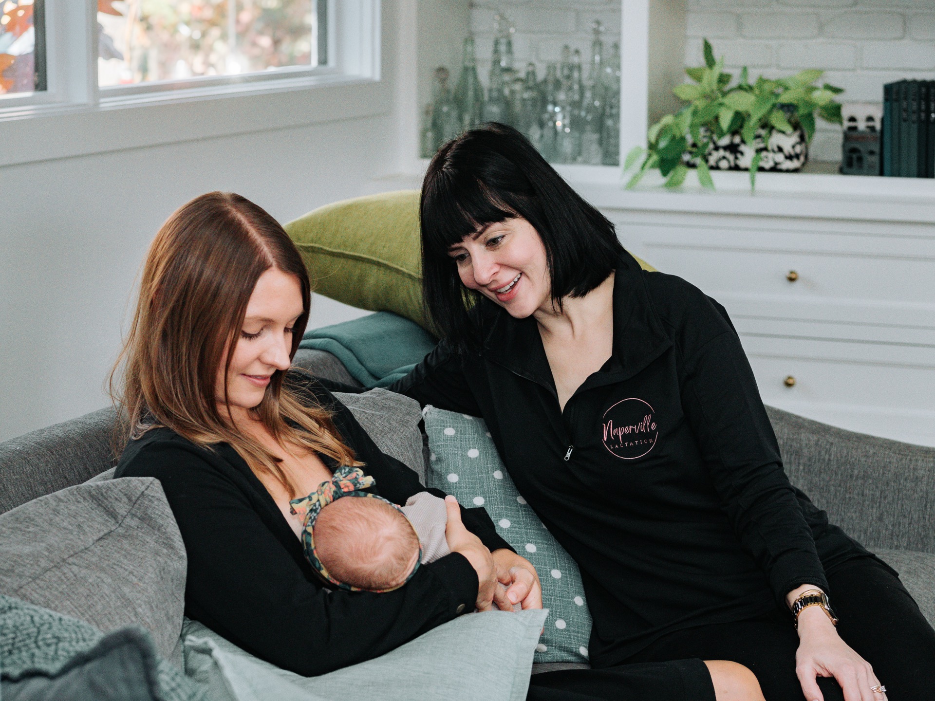 Margaret consulting with a client