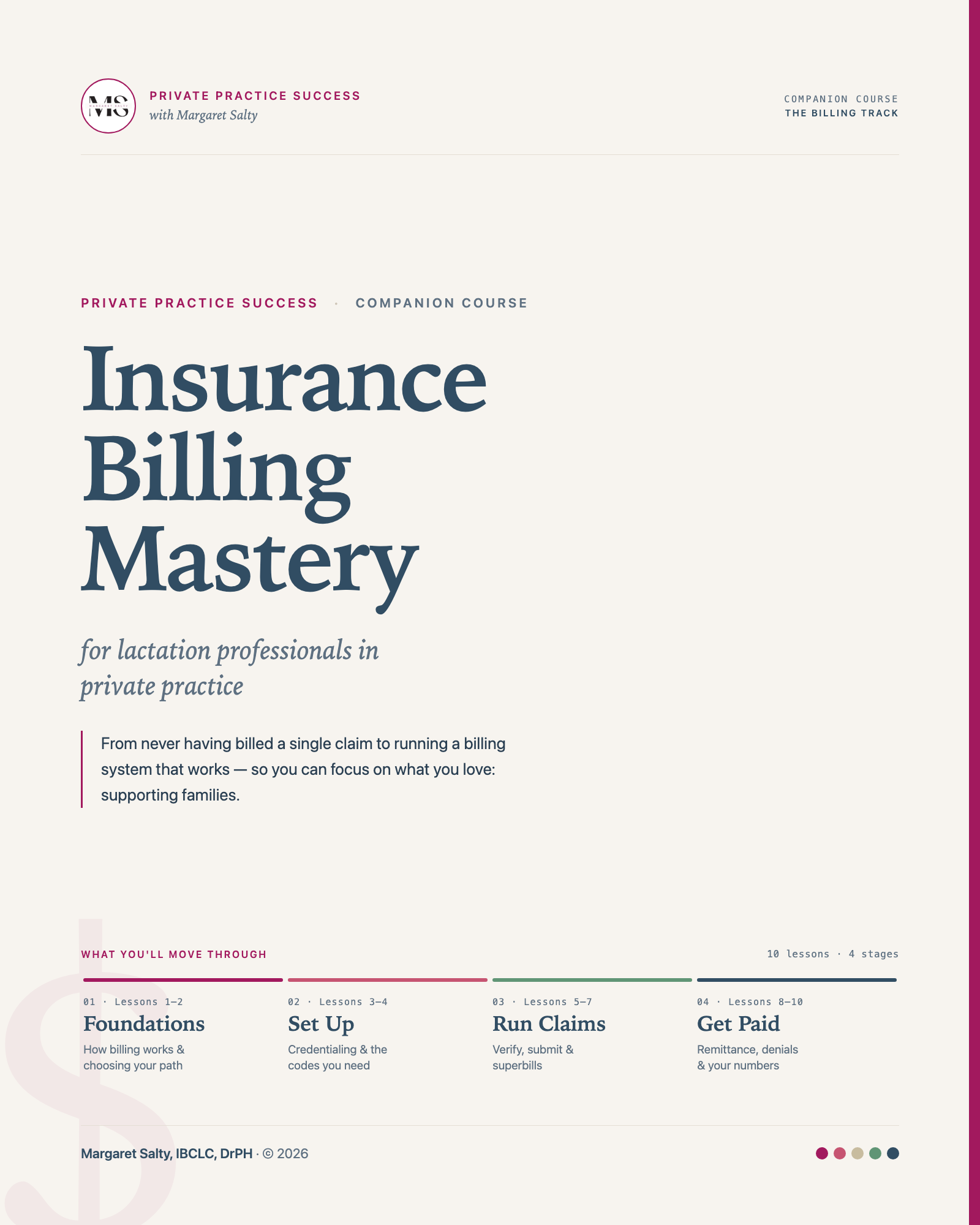Insurance Billing Mastery course cover